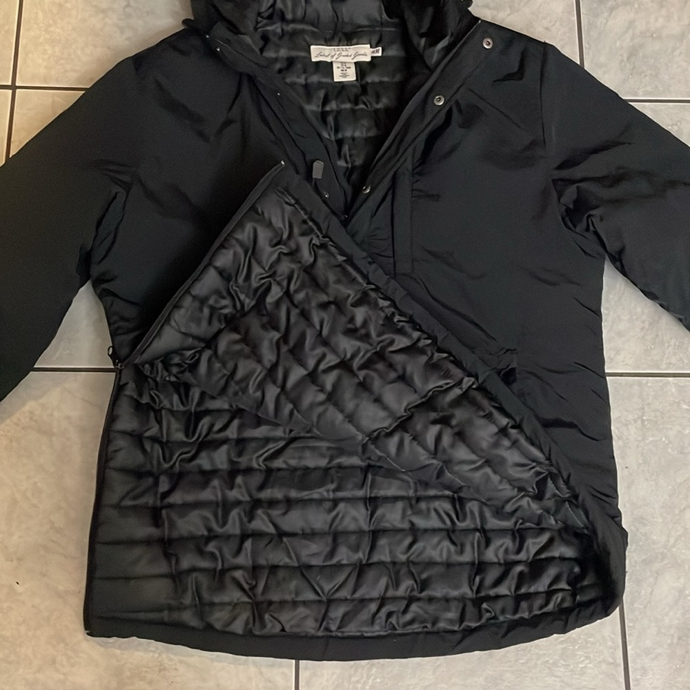 Men’s H&M pull over hooded coat size medium
